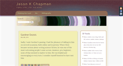 Desktop Screenshot of jasonkchapman.com